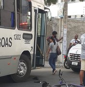 [Vídeo] Idoso é atropelado por ônibus no bairro da Santa Lúcia