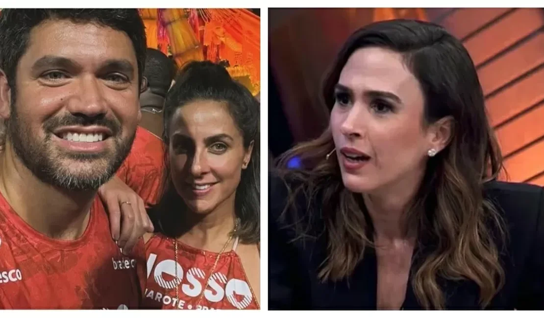 Tatá Werneck alfineta Carol Barcellos ao comentar namoro com Courrege