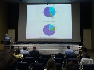 Ativista Juliana Toledo defende a reutilização do reuso de água em seminário