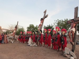 Após dois anos de pausa, Paixão de Cristo volta a ser apresentada na Cidade de Maria