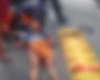Mulher fica ferida ao tentar atravessar Avenida Assis Chateaubriand e ser atingida por motocicleta