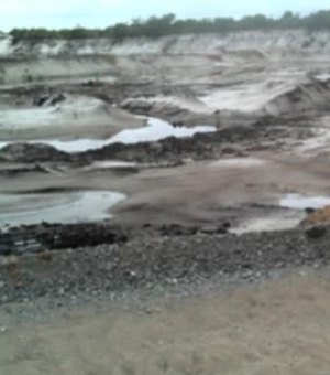 MPF aciona Justiça Federal após identificar extração ilegal de areia em área protegida de Marechal Deodoro