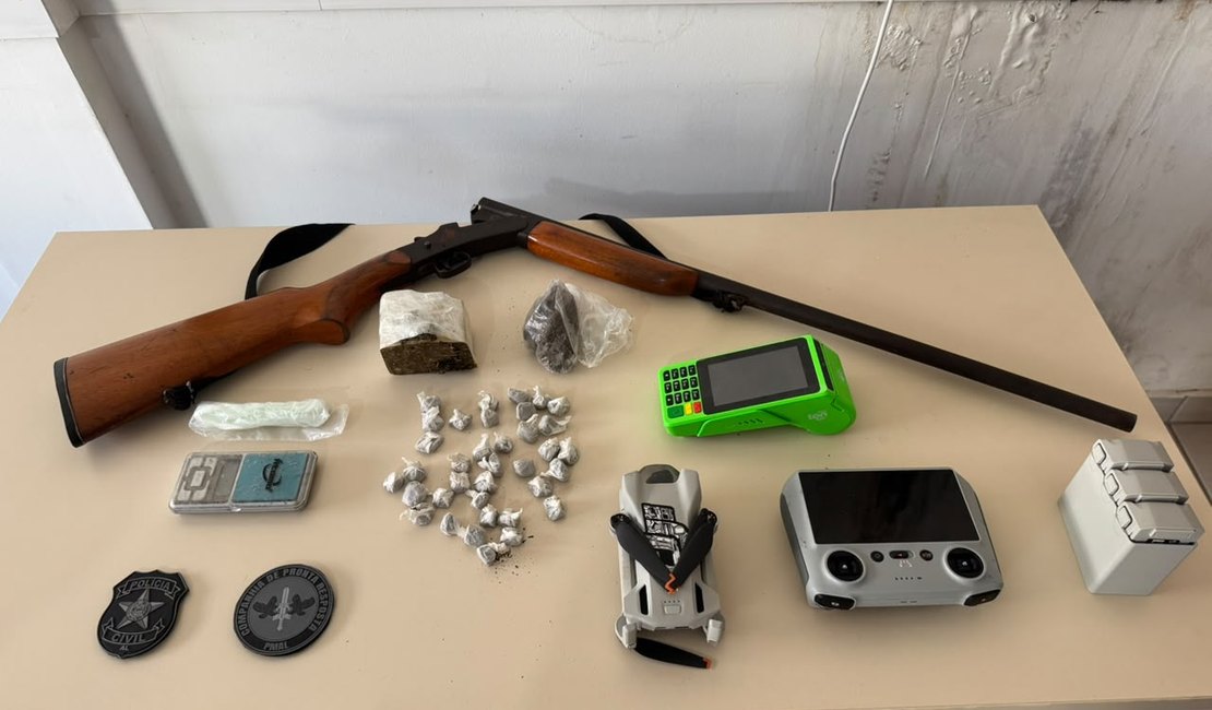 Polícia apreende drone usado para monitorar policiais na Rota dos Milagres