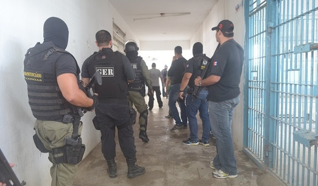 Operação fortalece segurança no Presídio Baldomero Cavalcanti