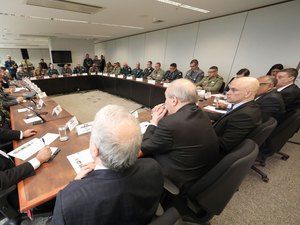 Presidente do TSE e comandantes da PM discutem ações nas eleições