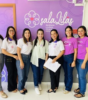 Rede de enfrentamento à violência contra a mulher participa de formação promovida pelo Alagoas Lilás