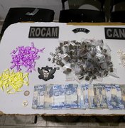 Dupla é presa em flagrante com drogas no conjunto Frei Damião, em Arapiraca