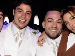 Sasha Meneghel relembra gafe no casamento de Lucas Rangel e Lucas Bley