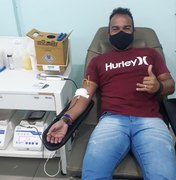 Com estoque de sangue abaixo da média, moradores de condomínio fazem doações em Maceió