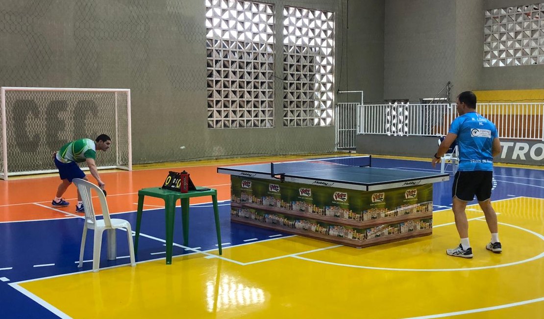 Arapiraca é palco do primeiro torneio de tênis de mesa do interior alagoano