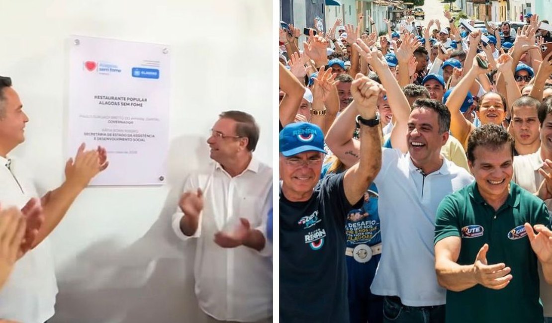 Paulo Dantas se desdobra para atender a dois rivais locais em Arapiraca