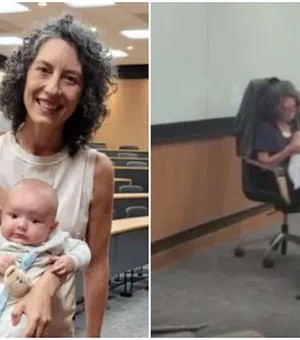 Jovem leva bebê a faculdade e professora se oferece para cuidar dele durante prova: 'Até chorei'