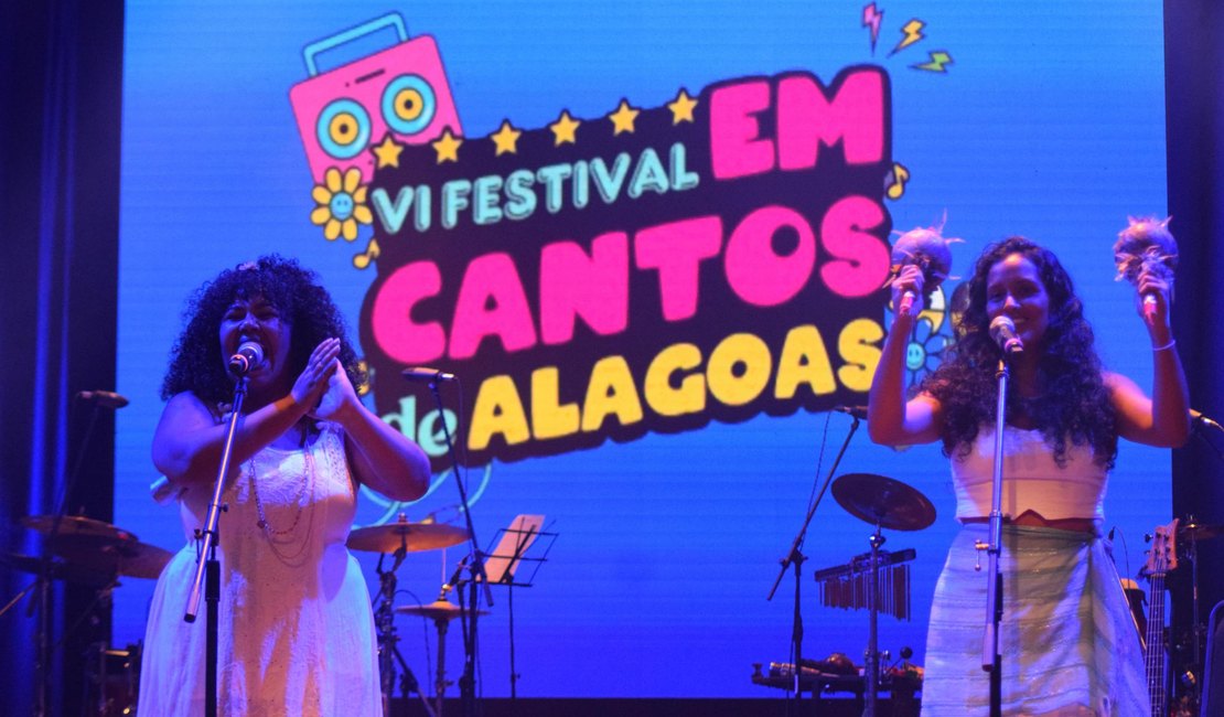 Final do VI Festival de Música Popular Em Cantos de Alagoas acontece nesta terça (5)