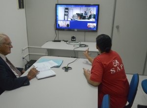 Em um ano, sistema de videoconferência já atendeu cerca de 1.800 reeducandos