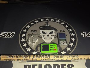 Jovem é flagrado com cocaína no município de Joaquim Gomes