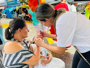 Vacinação contra a poliomielite supera expectativa em Messias