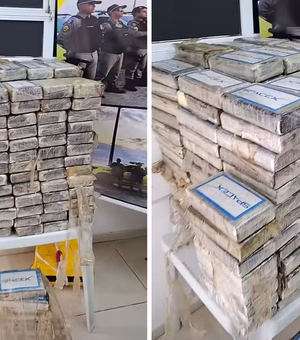 Avião transportando 180 quilos de cocaína cai em Coruripe