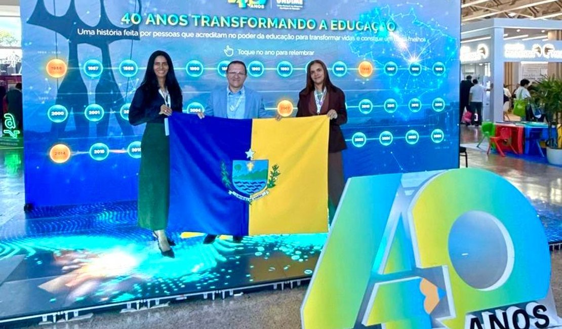 Limoeiro de Anadia participa do 11º Fórum Nacional Extraordinário da Undime, em Brasília