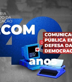 Secom completa 40 anos modernizando a comunicação em Alagoas