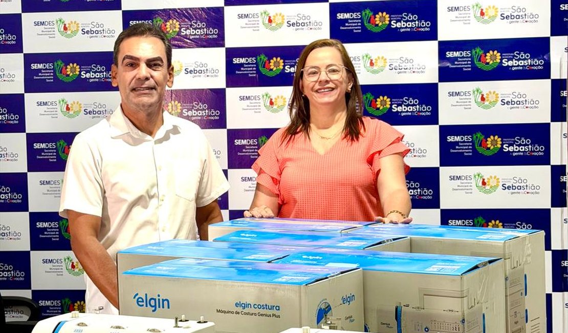 Prefeitura de São Sebastião adquire novas máquinas de costura para cursos profissionalizantes
