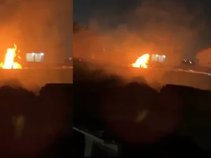 Madeireira é atingida por incêndio de grande porte em Arapiraca