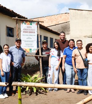Horta Agroecológica é inaugurada em Matriz de Camaragibe
