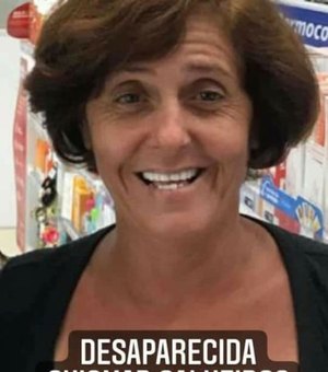 Mulher de 54 anos está desaparecida há dez dias em Maceió