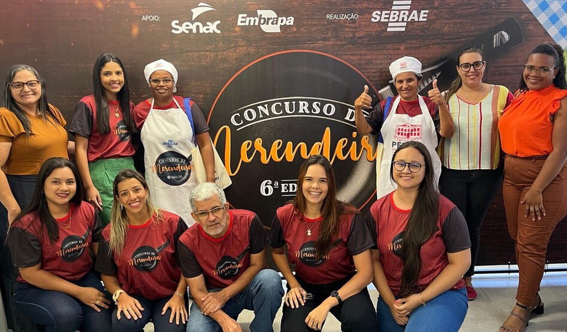 Receita penedense vence etapa regional do Concurso de Merendeiras do Sebrae