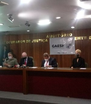 MPE divulga nomes dos presos da operação ﻿'Noteiras' realizada em AL e SP