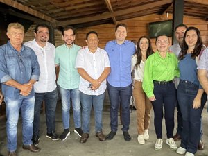 Davi Davino Filho recebe o apoio dos prefeitos de Estrela de Alagoas e Minador do Negrão