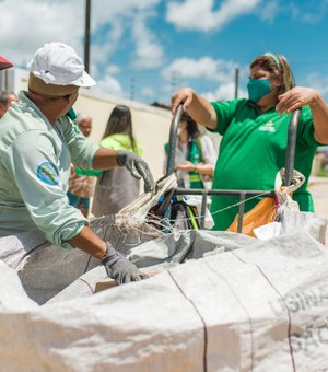 Prefeitura de Maceió recolhe mais de 700 toneladas de recicláveis em 2024