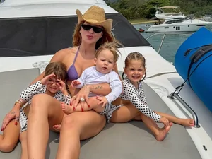 Virginia encanta ao mostrar primeiros passos de José Leonardo