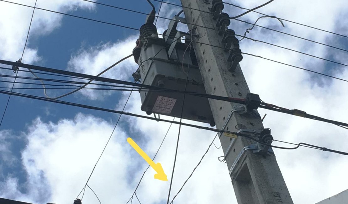 Falta de energia elétrica prejudica moradores e comerciantes do Centro de Arapiraca