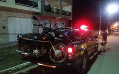 PRF recolhe várias motocicletas irregulares no Sertão de Alagoas 