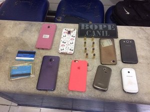 Bope prende homem e recupera oito celulares roubados em Maceió 