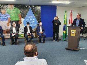 Marx Beltrão, Fábio Farias e Onyx Lorenzoni lançam PPA Alimentos e Programa do Leite em Alagoas