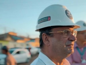 Luciano Barbosa inaugura 1º trecho da pavimentação e extensão da Área Verde neste sábado (29)