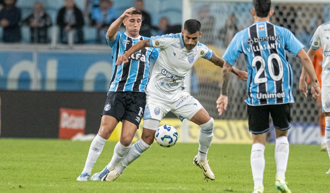 Histórico: Com gol anulado no fim, Grêmio é eliminado e CSA vai às oitavas da Copa do Brasil