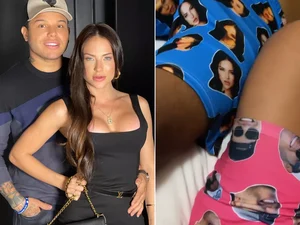 Gabi Martins e Tierry combinam shorts com fotos um do outro: 'Casalzinho'