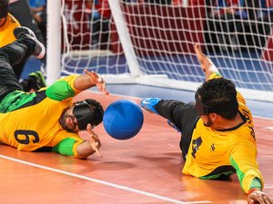 Goalball: seleção masculina bate Lituânia e fará final com China