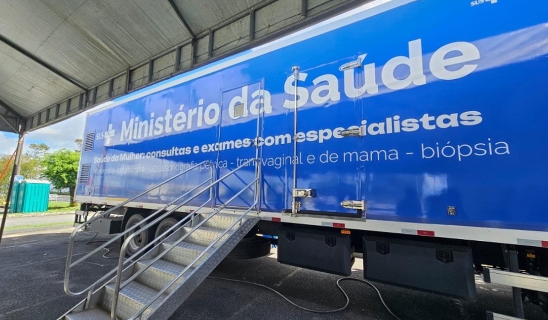 Carreta da Saúde da Mulher amplia acesso a exames especializados em Maceió
