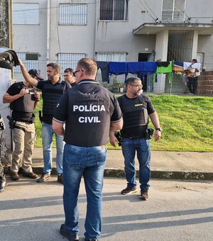 Megaoperação prende acusados de diversos crimes em vários municípios de AL