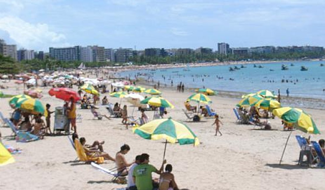 Previsão aponta predomínio de sol durante o final de semana em Alagoas
