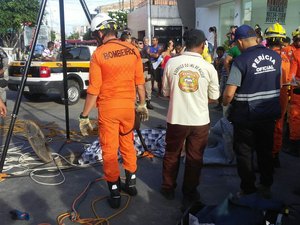 Corpo de segunda vítima de acidente em boca de lobo é encontrado 