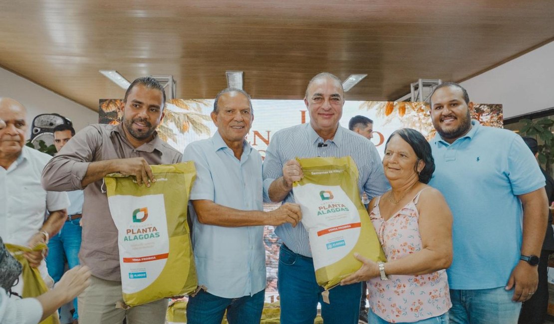 Maior programa de incentivo à produção de grãos de Alagoas vai entregar 850 toneladas de sementes em 2026