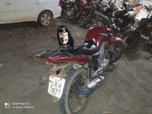 Rádio Patrulha recupera moto roubada em Arapiraca