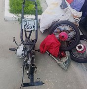 Quatro menores são apreendidos após furtar e desmanchar moto no município de Delmiro Gouveia