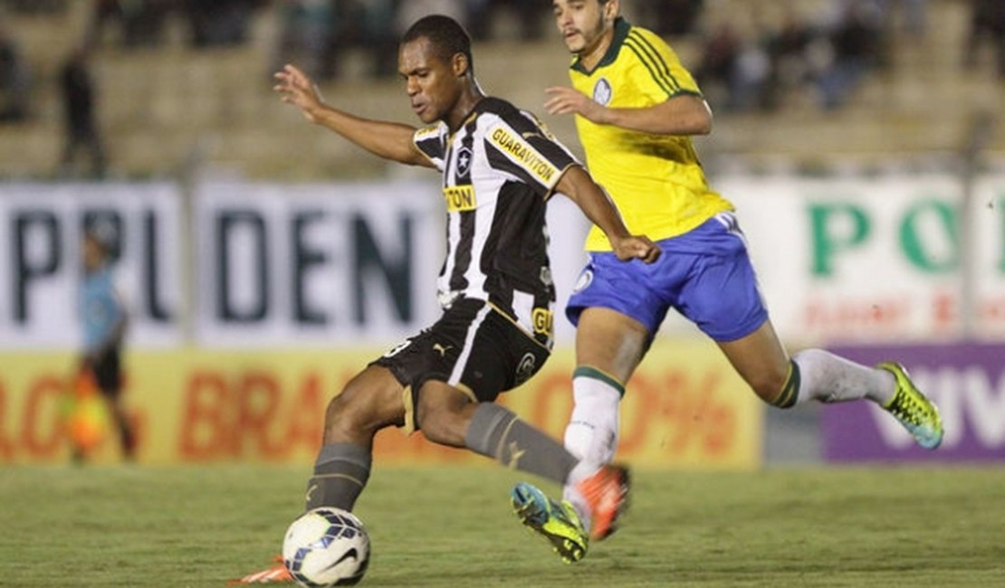 Assim como há 12 anos, Botafogo e Palmeiras duelam na luta contra degola