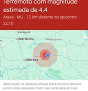 Terremoto de magnitude 4.4 atinge a cidade de Araxá (MG)
