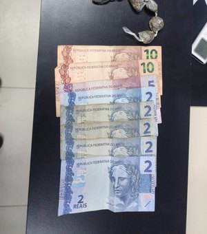 Jovem é preso acusado com maconha e dinheiro em espécie em Matriz de Camaragibe